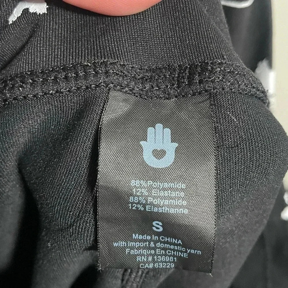 Spiritual gangster palm tree leggings women’s size Small - Picture 5 of 5